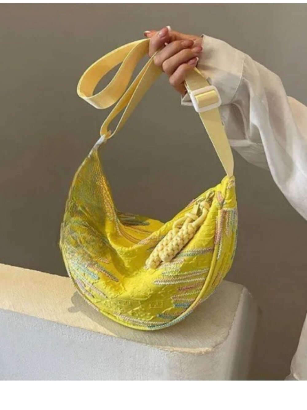 Small Nylon Crossbody Bag - Picture 6 of 11